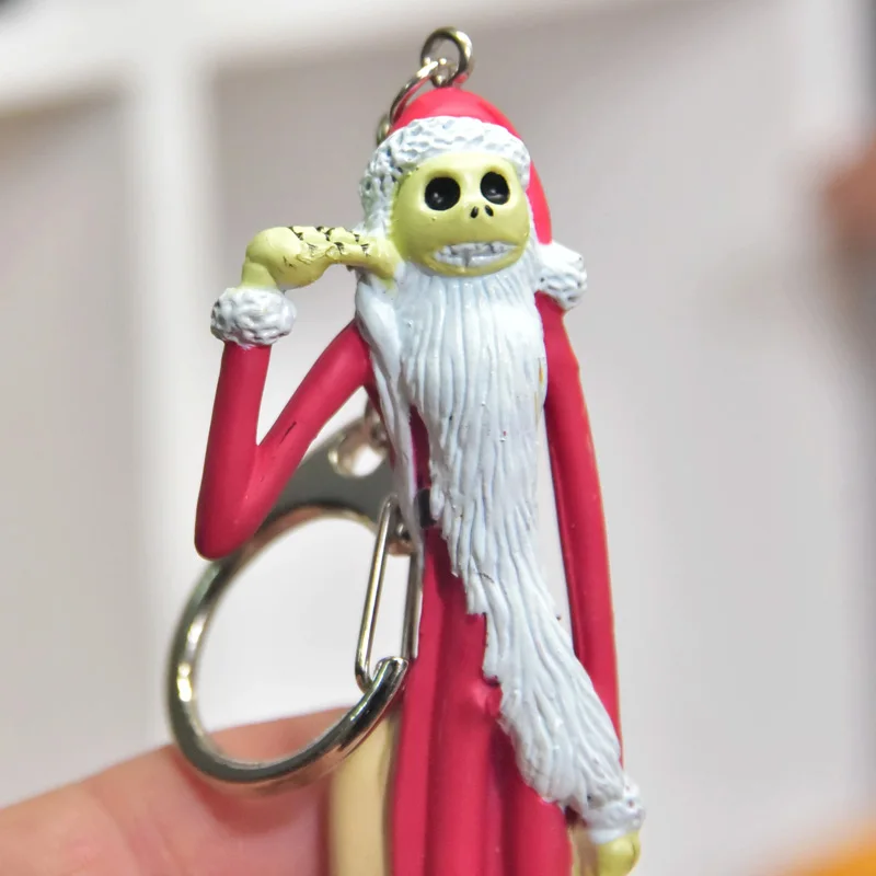 The Nightmarese BeforeChristmas Cartoon Character Children's Gifts Jackes Action Figures Model Toy Pendant Keychain