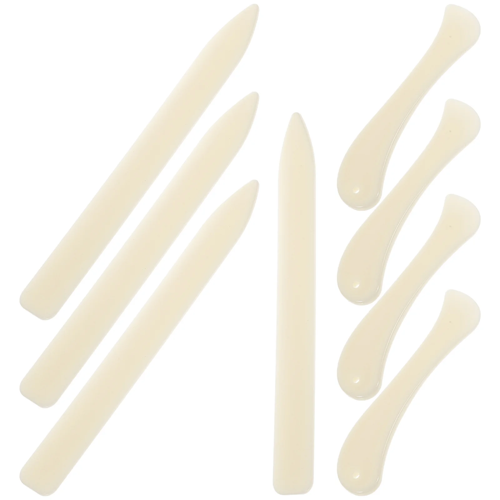 

8Pcs Sturdy Plastic Bone Folder Tool for Paper Crafts Sewing Scrapbooking Projects Bone Folders for Paper Crafting