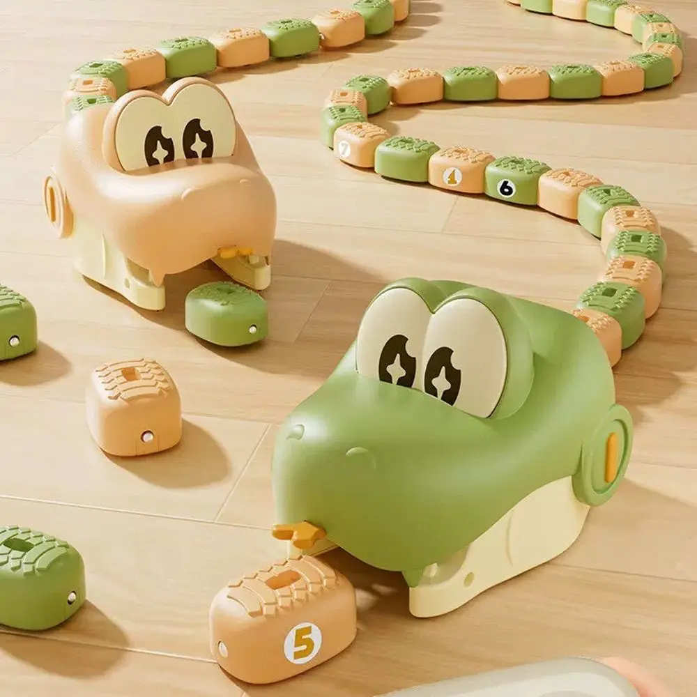 ABS Magnetic Snake Game Remote Control Sound and Light Remote Control Snake Smooth Edges Magnetic Tail Extension