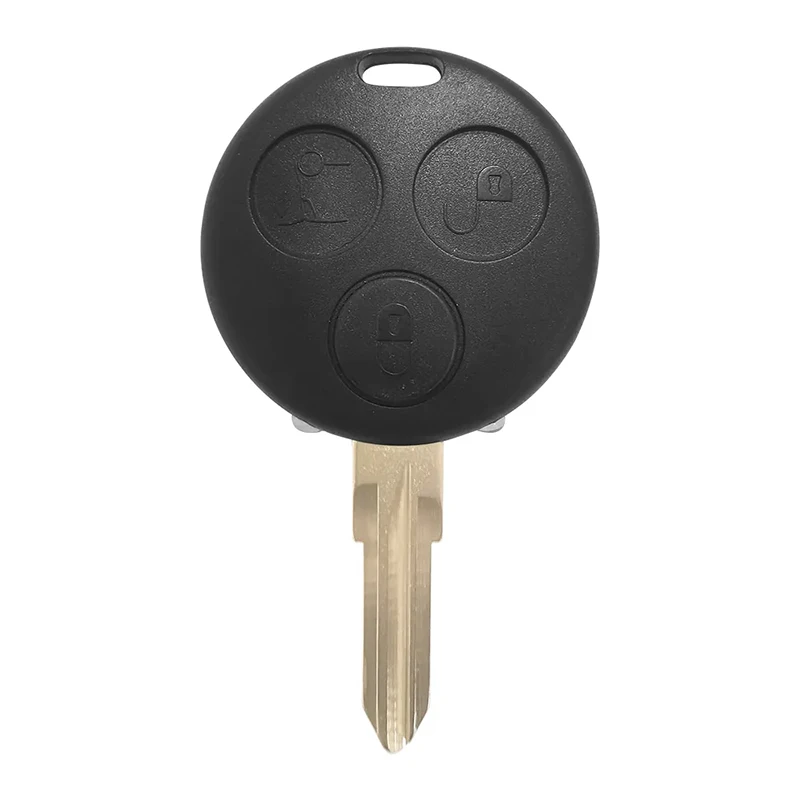 KEYECU مع 2 أضواء الأشعة تحت الحمراء 3 أزرار 433 ميجا هرتز لمرسيدس بنز سمارت فورتو فورفور رودستر سيتي باشن مفتاح بعيد تلقائي فوب #4