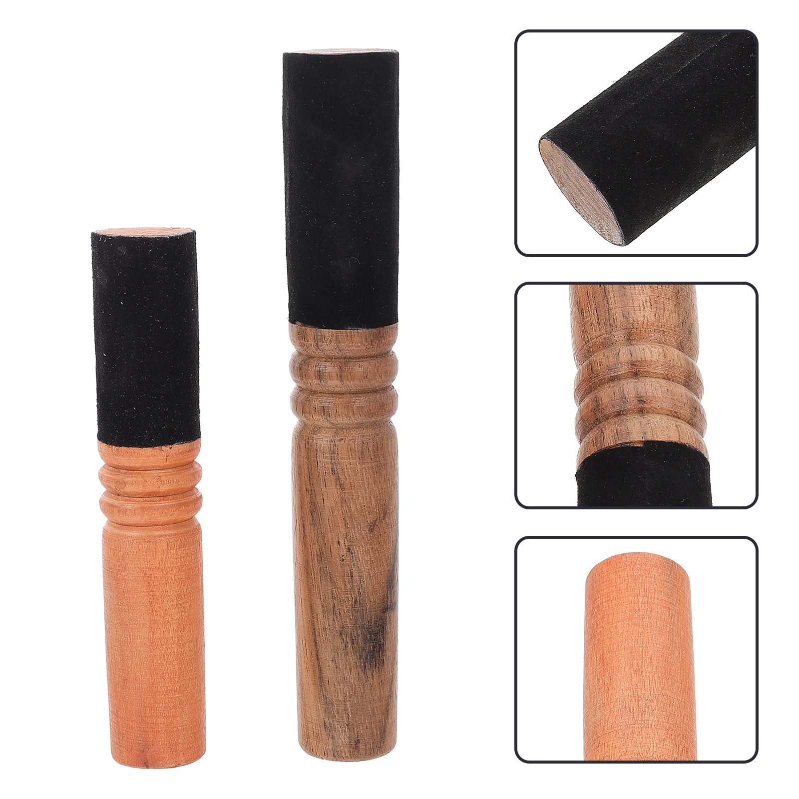 

Buddha Sound Bowl Wooden Stick Premium Meditation Tool Healing Accessory Singing Strikers Mallet