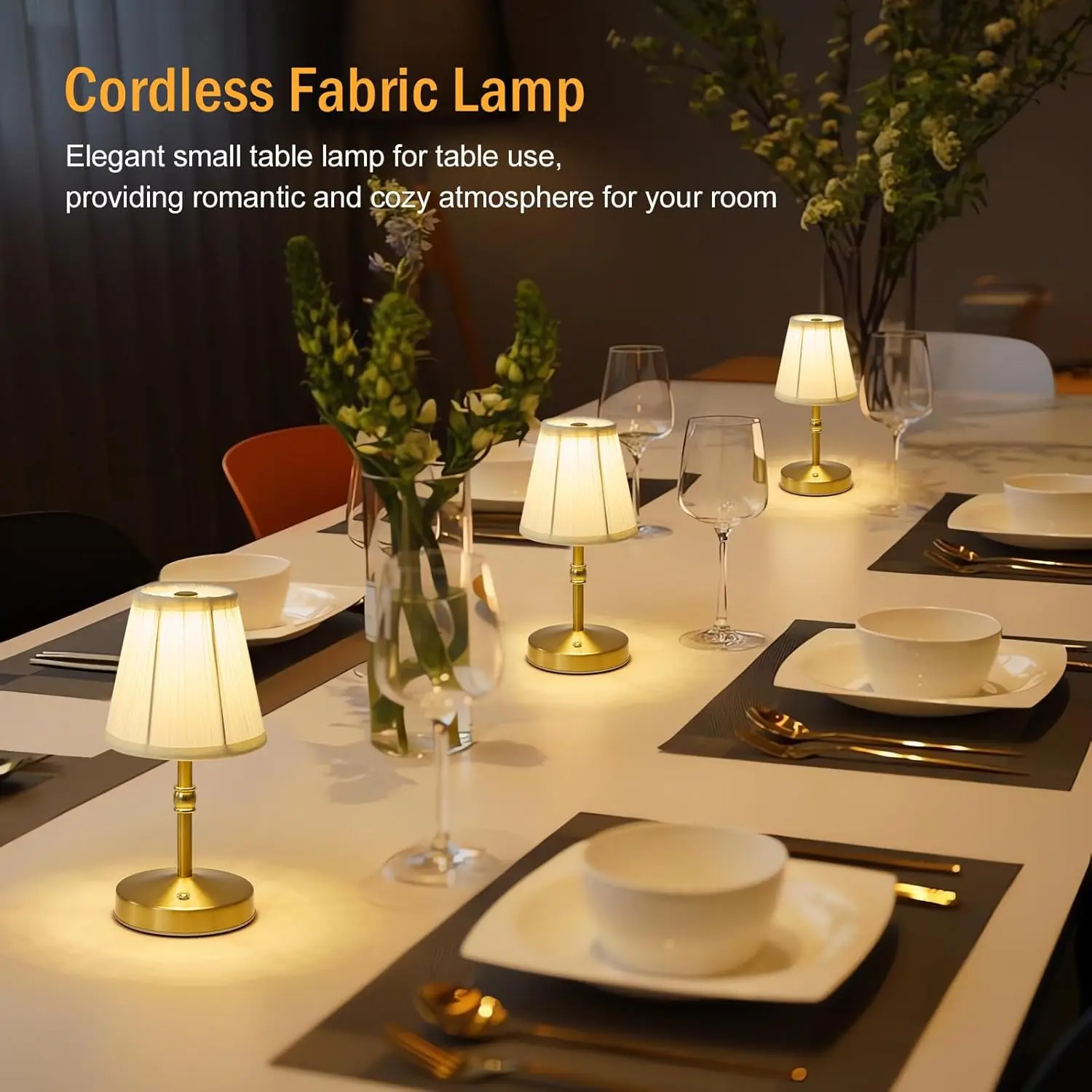 Lampada Mini Portatile Ricaricabile con Batteria da 3000mAh, 3 Temperature di Colore e Luce Dimmerabile per Piano Cucina