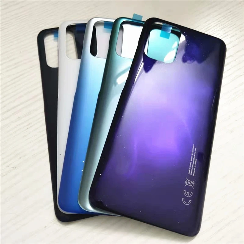 

New Plastic Battery Back Cover For Xiaomi Redmi Note 10 Back Rear Housing Cover Note 10S Back Door Replacement Battery Case