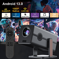 Xnano HM103 Portable Projector Smart Voice Remote Control Android 1920*1080 Wifi Bluetooth Digital Projector Plus Console