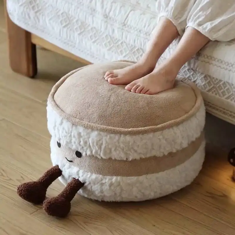 لطيف وسادة الجلوس أريكة تتحول لسرير مكتب المضادة للانزلاق هاين قابل للغسل لينة أفخم وسادة ديكور لعبة هدية ممتعة للأطفال البالغين