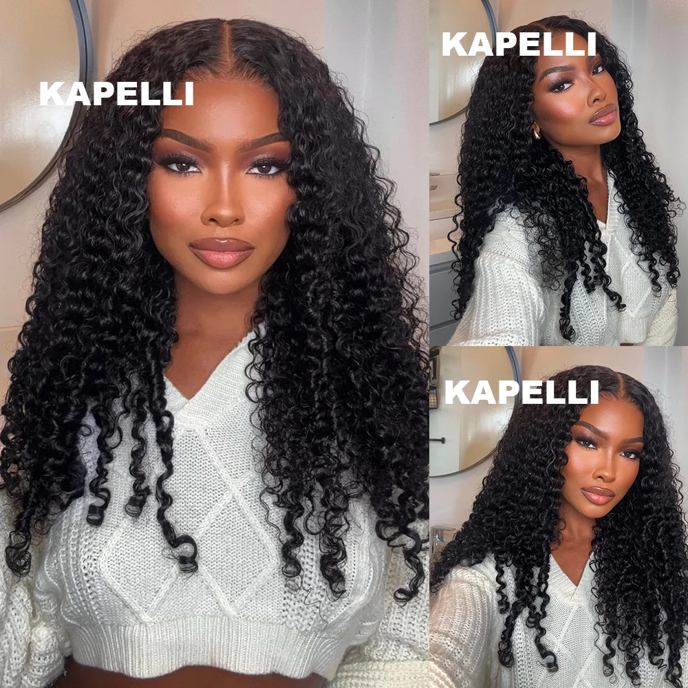 10A Rambut Keriting Burma 3C4A Rambut Keriting Spiral Bundel Rambut Virgin Burma Vietnam Ekstensi Rambut Asli 1/3/4 Pcs