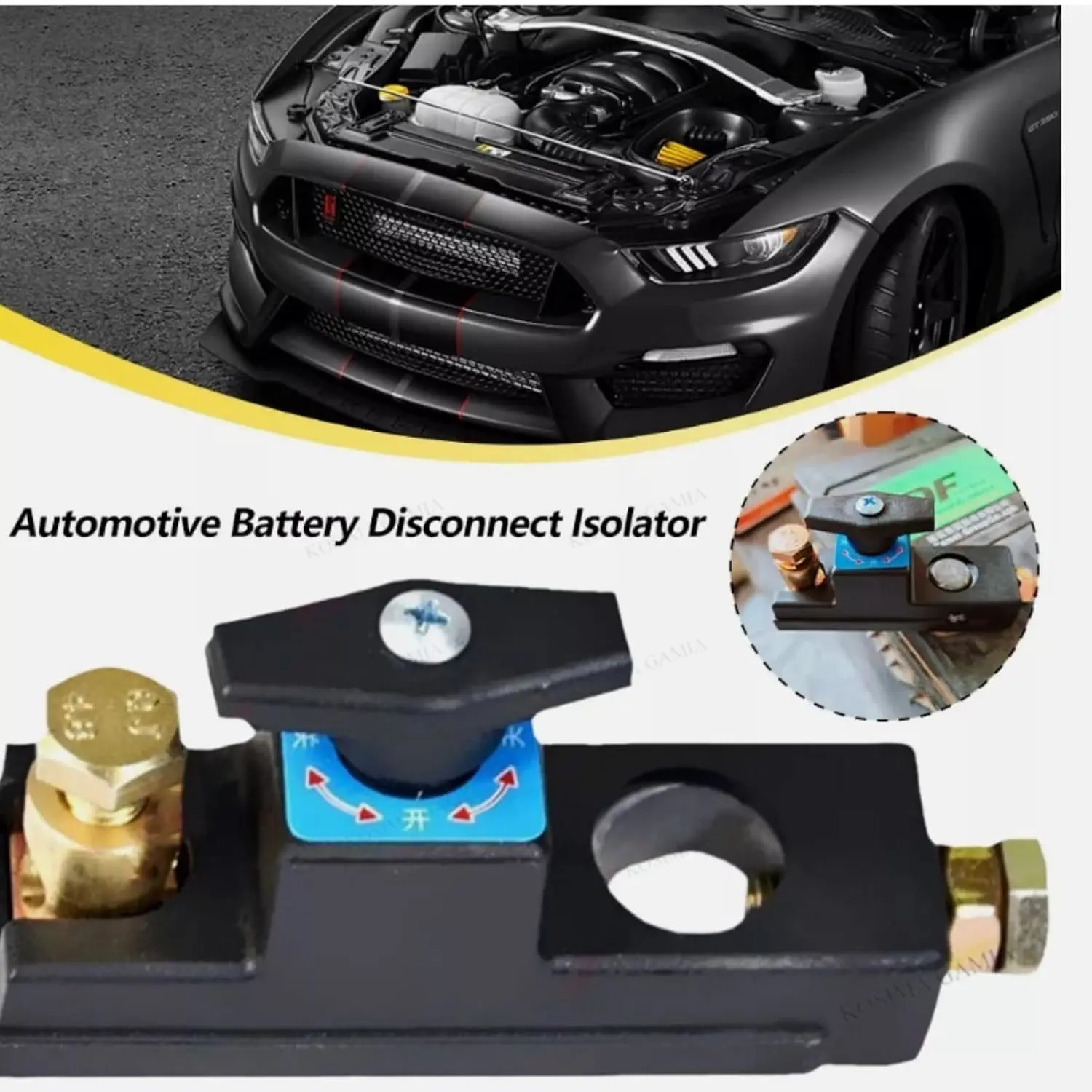 12/24V Intelligenter Auto-Batterietrennschalter Hauptschalter Batterie-Trennschalter für Auto, Wohnmobil und Boot – Detail 5