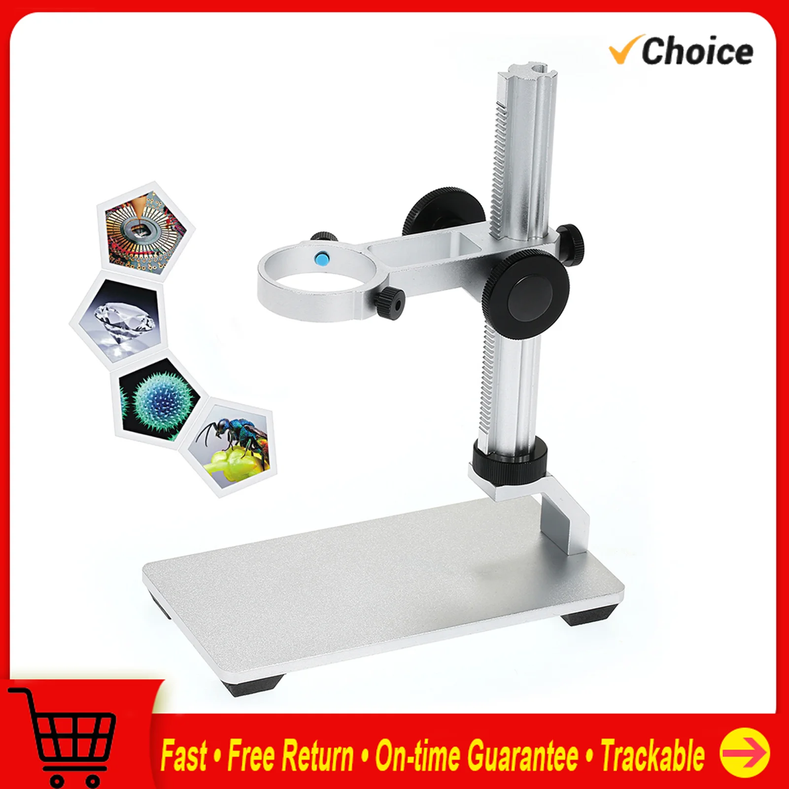 G600 Aluminum Alloy Stand Bracket Holder Lifting Support for Digital Microscope USB Microscopes Stand Bracket