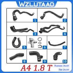 Coolant Water Hose & Pipe Flange For Audi A4 B6 B7 1.8T 06B121132E/057A/058BD/058BT/101A,8E0121101/049N 06B103035 8E1819373R
