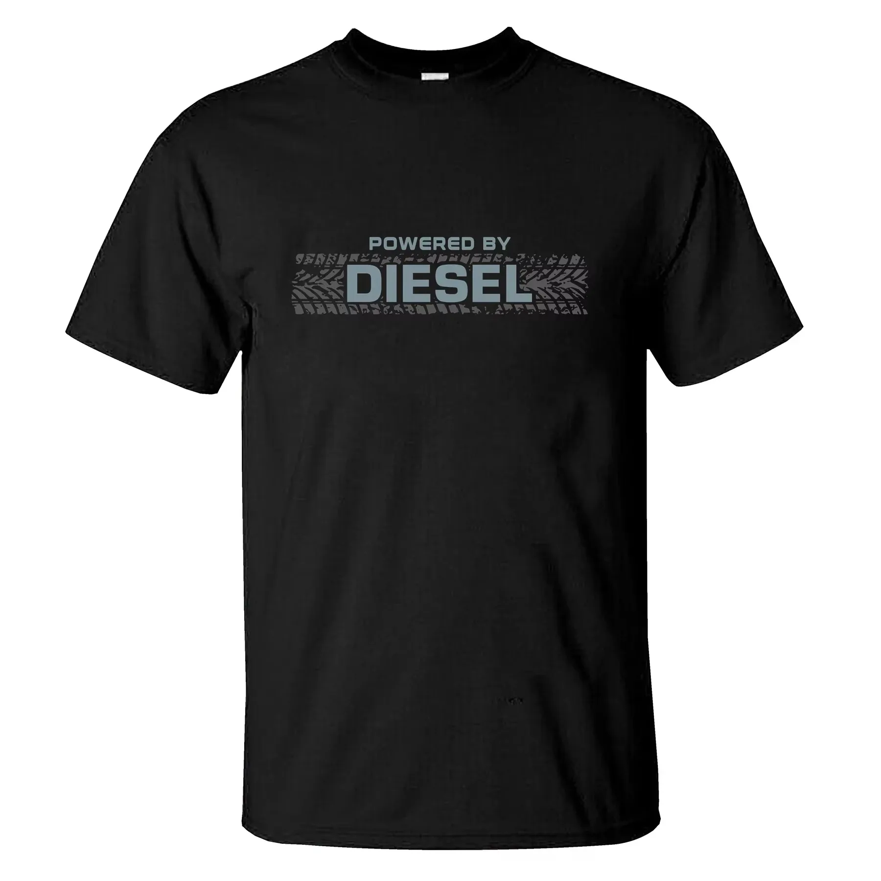 2026 new Truck Tire Tracks Graphic Men Tshirt Offroad Black Tee