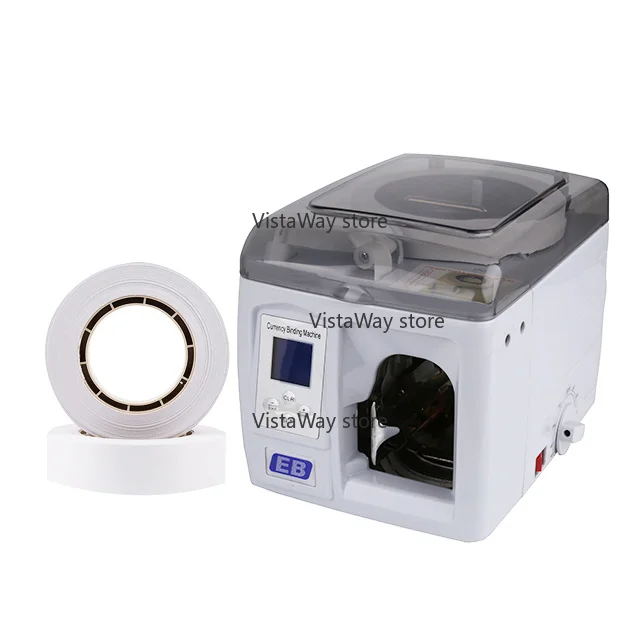 JB-210 Automatic Smart Currency Binder With High Quality Money Binder Easy Operation Banknotes Binding Machine