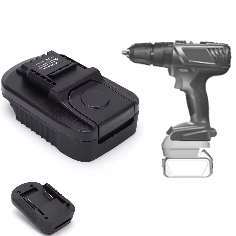 

MT18WORX DM18WORX BS18WORX Adapter for Makita Bosch Dewalt Milwaukee 18V Li-Ion Battery Conversion for Worx 4PIN Tools Use