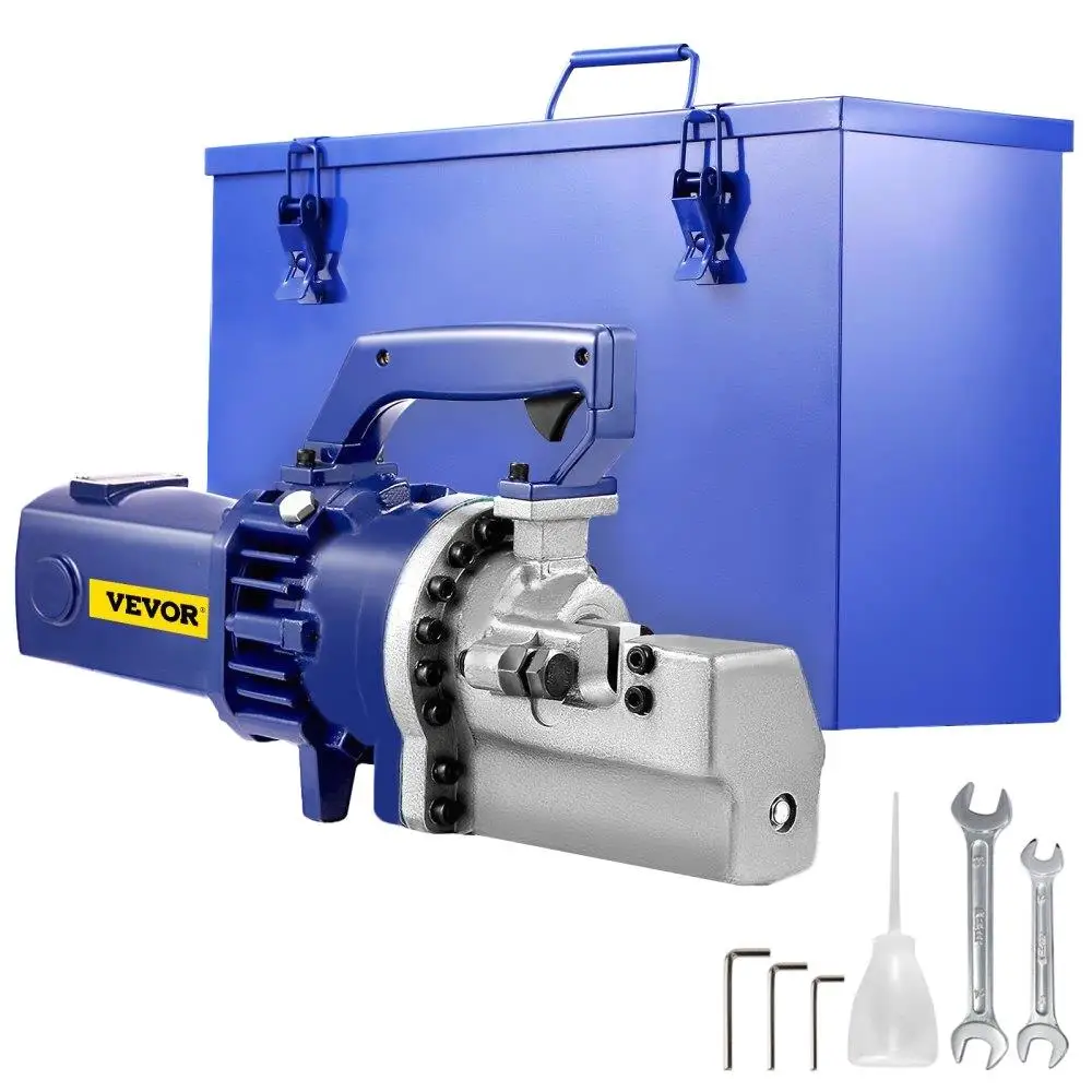 

Electric Rebar Cutter 1.7KW 110V Hydraulic Cutting Tool for 1inch 25mm Rebar Fast Cutting Adjustable Alloy Steel Blade