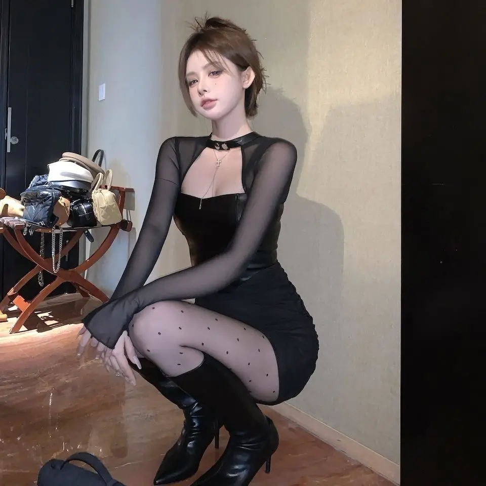 Vestidos femininos vestido roupas primavera chiffon em camadas lanterna manga em cascata cintura cinched babado piquenique cottagecore mori menina