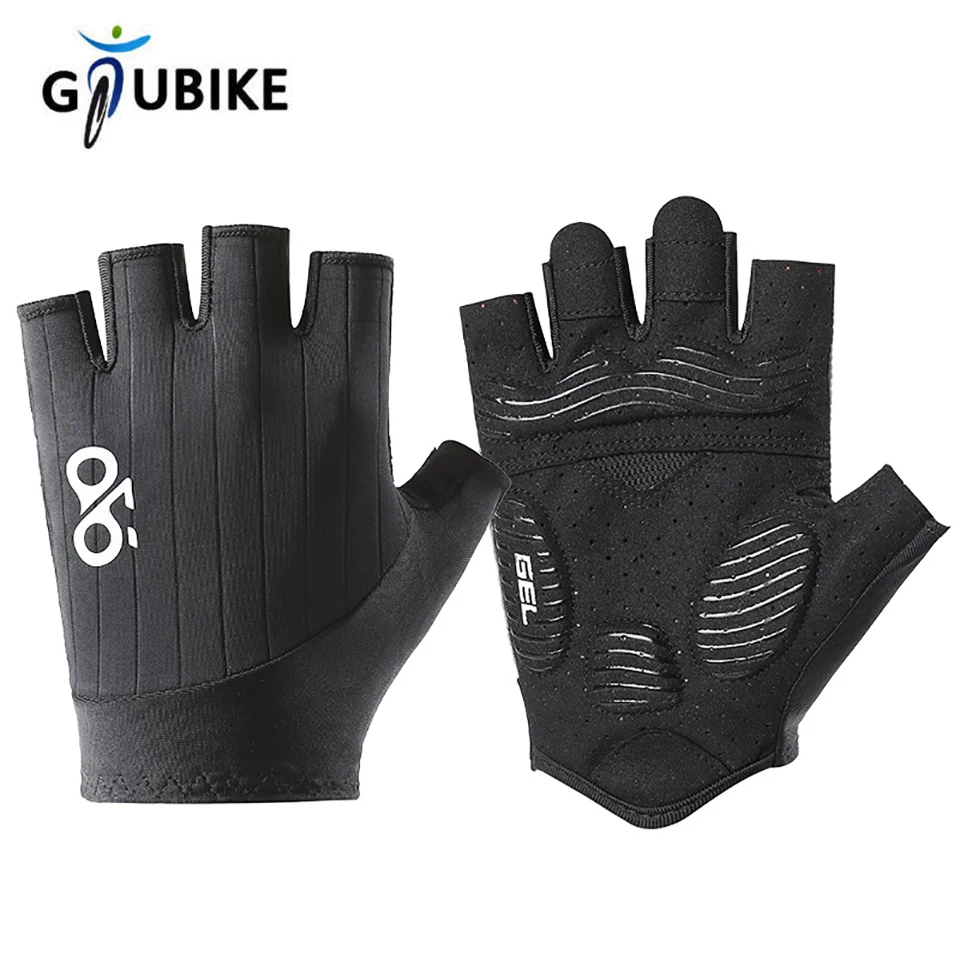 

GTUBIKE Cycling Bike Half Finger Non-slip Gloves Shockproof Summer Breathable MTB Road Bicycle Gloves Men Cycling Equipment