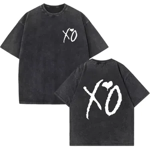 T-Shirt Unisex The Weeknd xx, ungezwungene Kurzarmplätze Harajuku, Herrenkleidung, Merch 6 Hauptverkaufshirt XO - №1