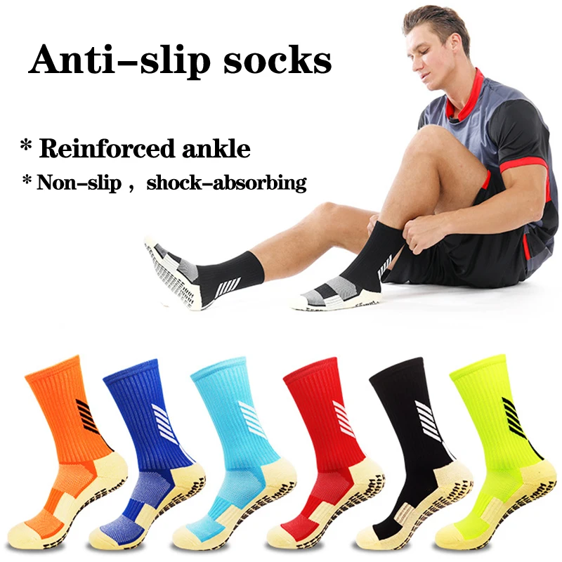 Anti Slip Soccer Best Socks Quality Adults Athletic Grip Sports Sock Non Slip Children Socks Football Basketball Hockey Unisex