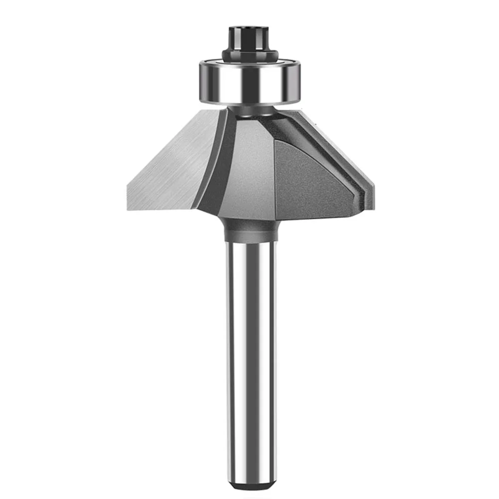 

45 Degrees Router Bit 1/4 Shank Router Bit 1/4 Shank 45 Degrees Bevel Brand New High Quality Material Metal Material