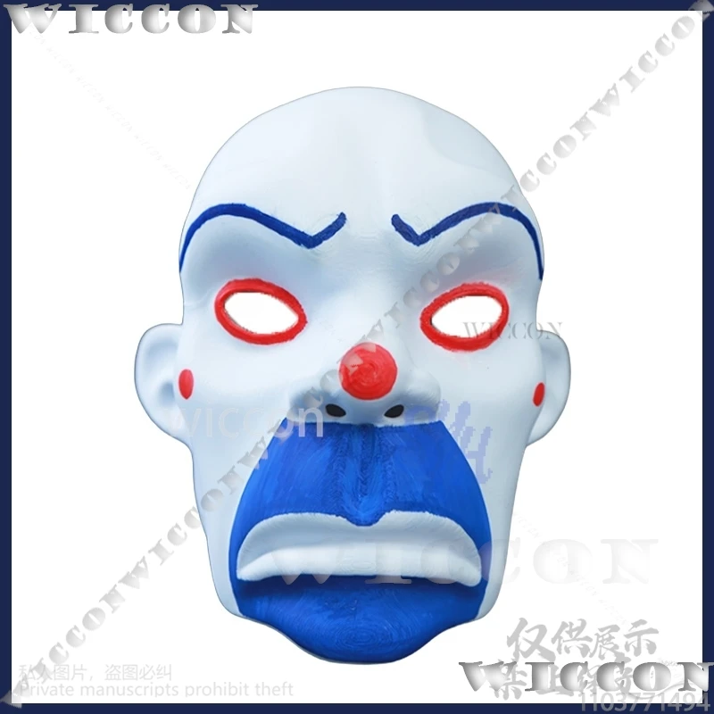 

Anime Movie Bank Knight Cosplay Jokers 3D Polylactic Acid Horror Mask Prop Masquerade Halloween Christmas Party Gifts Man Outfit