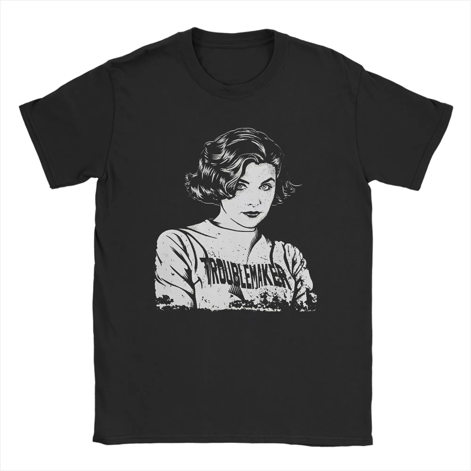 Camiseta Masculina Gola Redonda Estampada de Alta Qualidade e Confortável - Coleção Verão 2026 Nova Edição Audrey Horn de Twin Peaks
