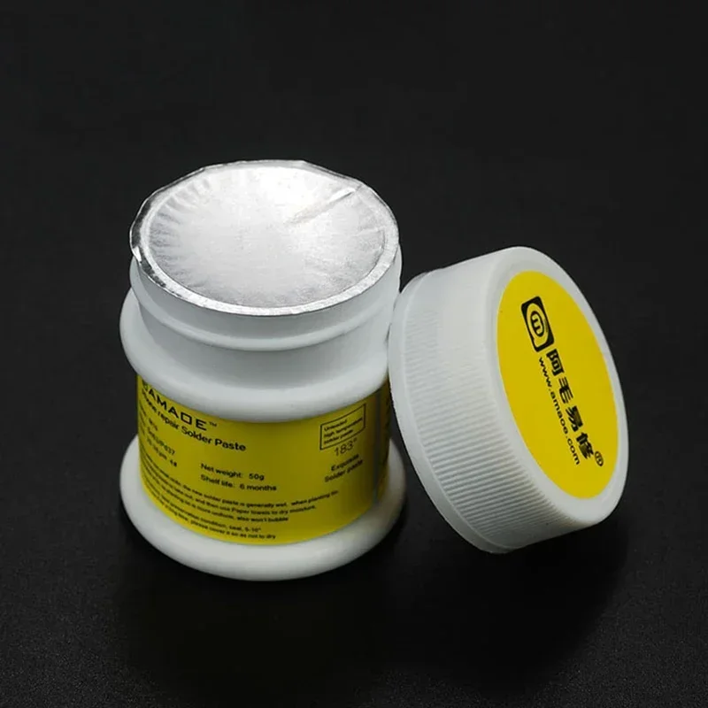 AMAOE M9/M10/M11 Solder Paste 50g 138/183/217 Low Temperature Sn42Bi58 Tin Paste Flux for Mobile Phone PCB BGA Repair tools