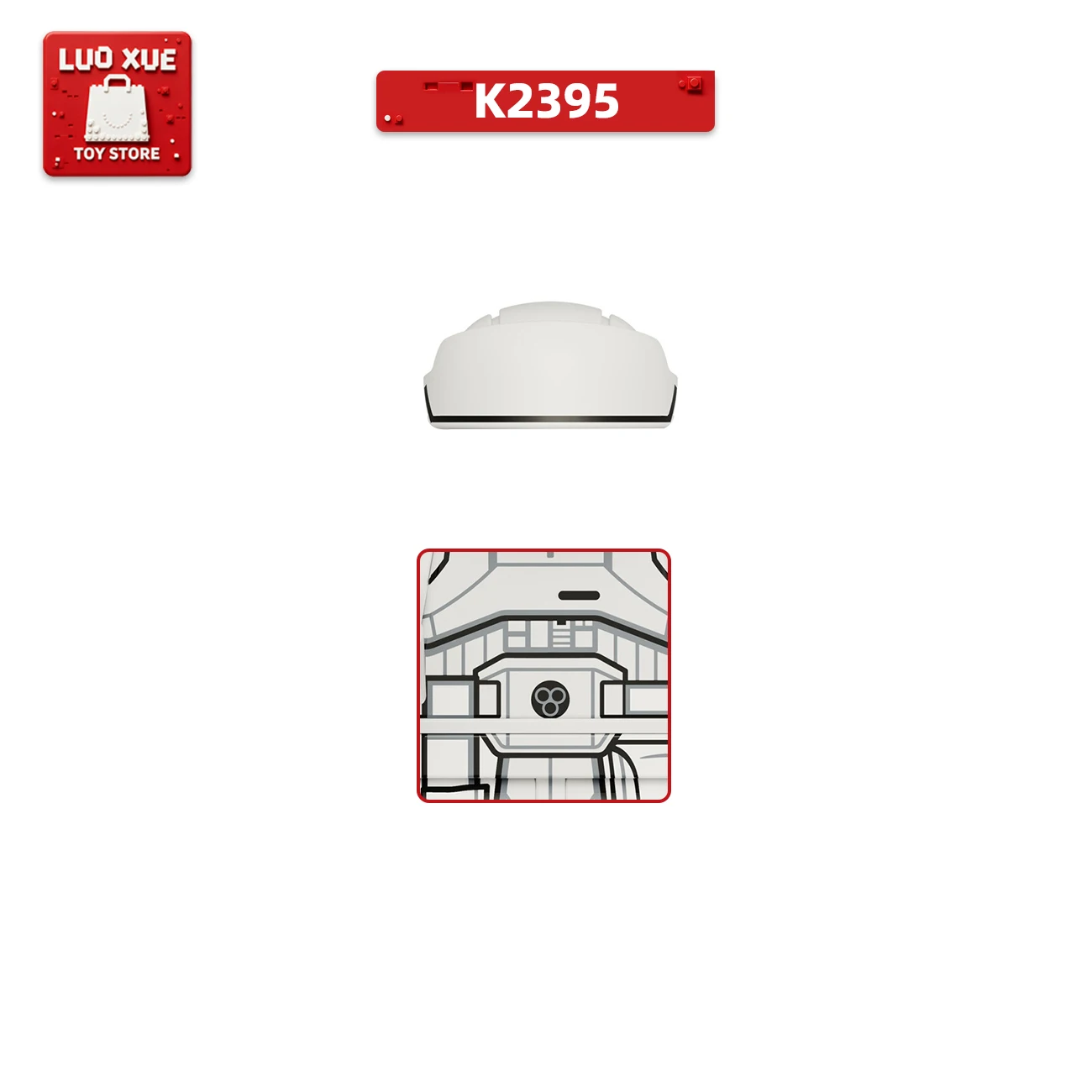 Bausteinspielzeug, Modell K2389-2396, Sammlerstück für Film- und Fernseh-Enthusiasten, kleines Geschenk