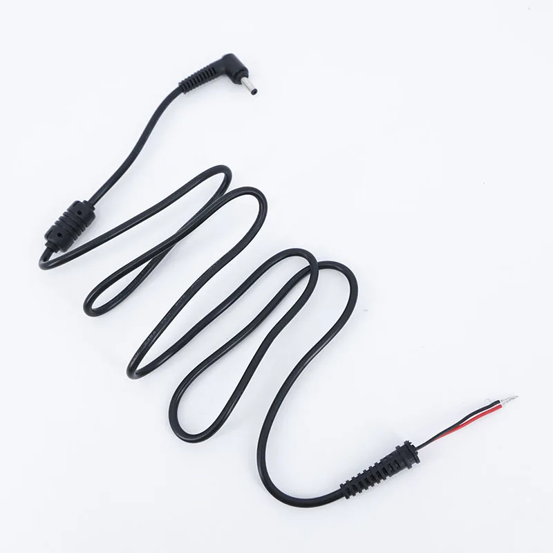 2pin 20awg 4.0mm x1.35mm Male Right Angle Plug DC Power Charger Cable Connector Laptop Adapter repair Cable 1.2m T1