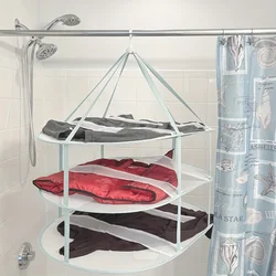Sweater Drying Rack Mesh Foldable Hanging Dryer | Laundry Mesh Drying Rack  Foldable Clothing Dryer Racks Collapsible