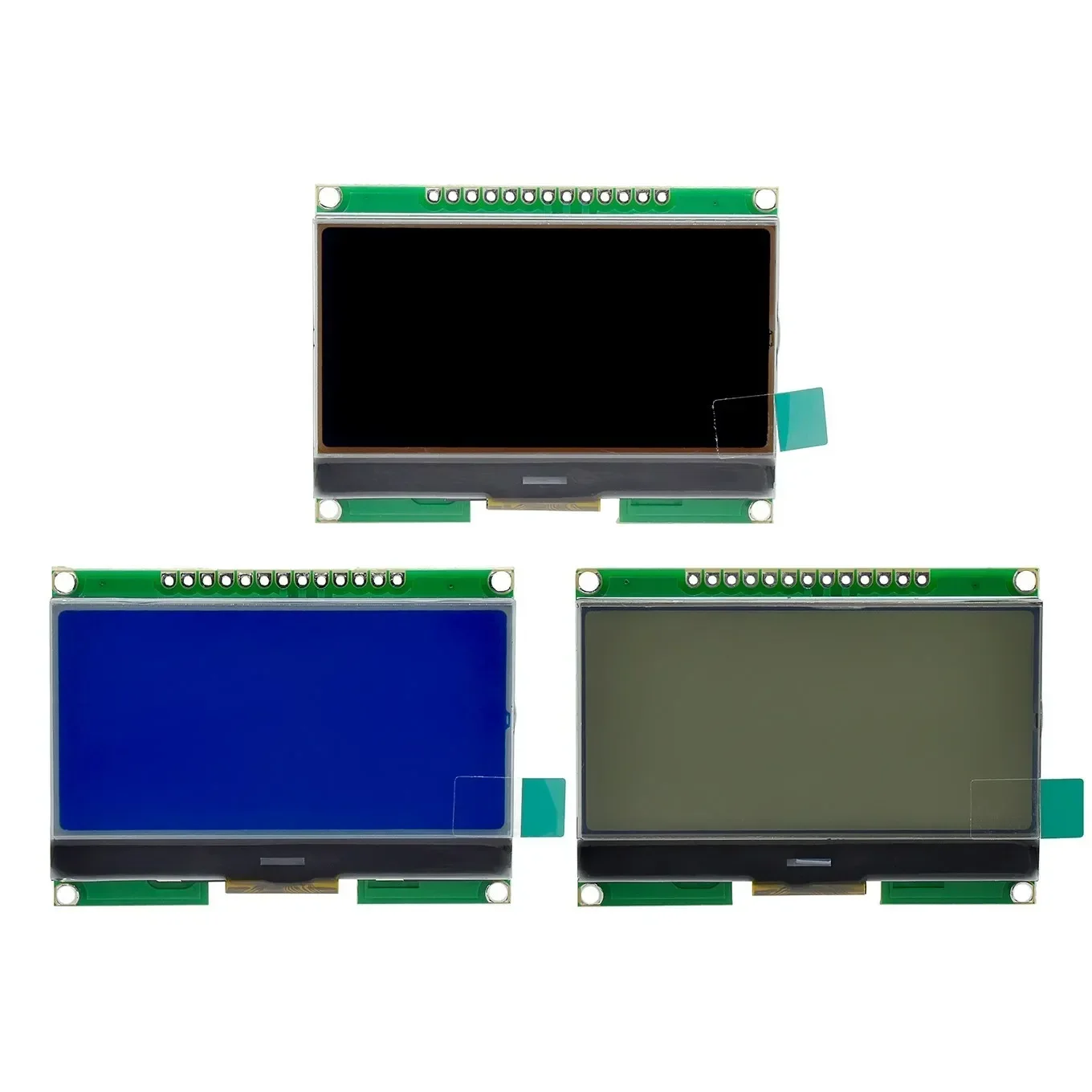 LCD12864 12864-06D, 12864, módulo LCD, COG, com fonte chinesa, tela de matriz de pontos, interface SPI