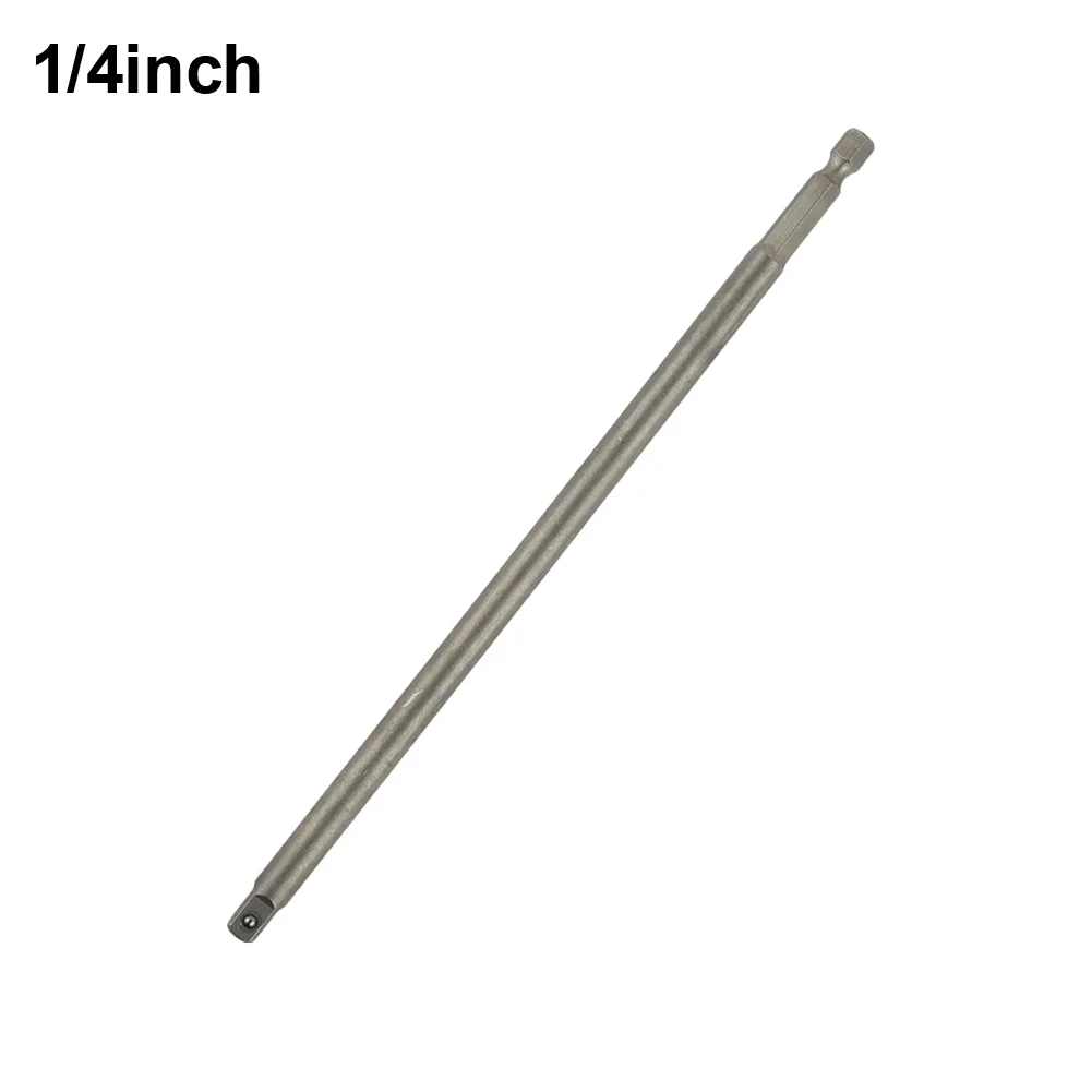 New Practical Extension Tool Tool Drill Bits 1/2 3/8 Bar Chrome Vanadium Steel Extension For Heavy Duty Hex Shank