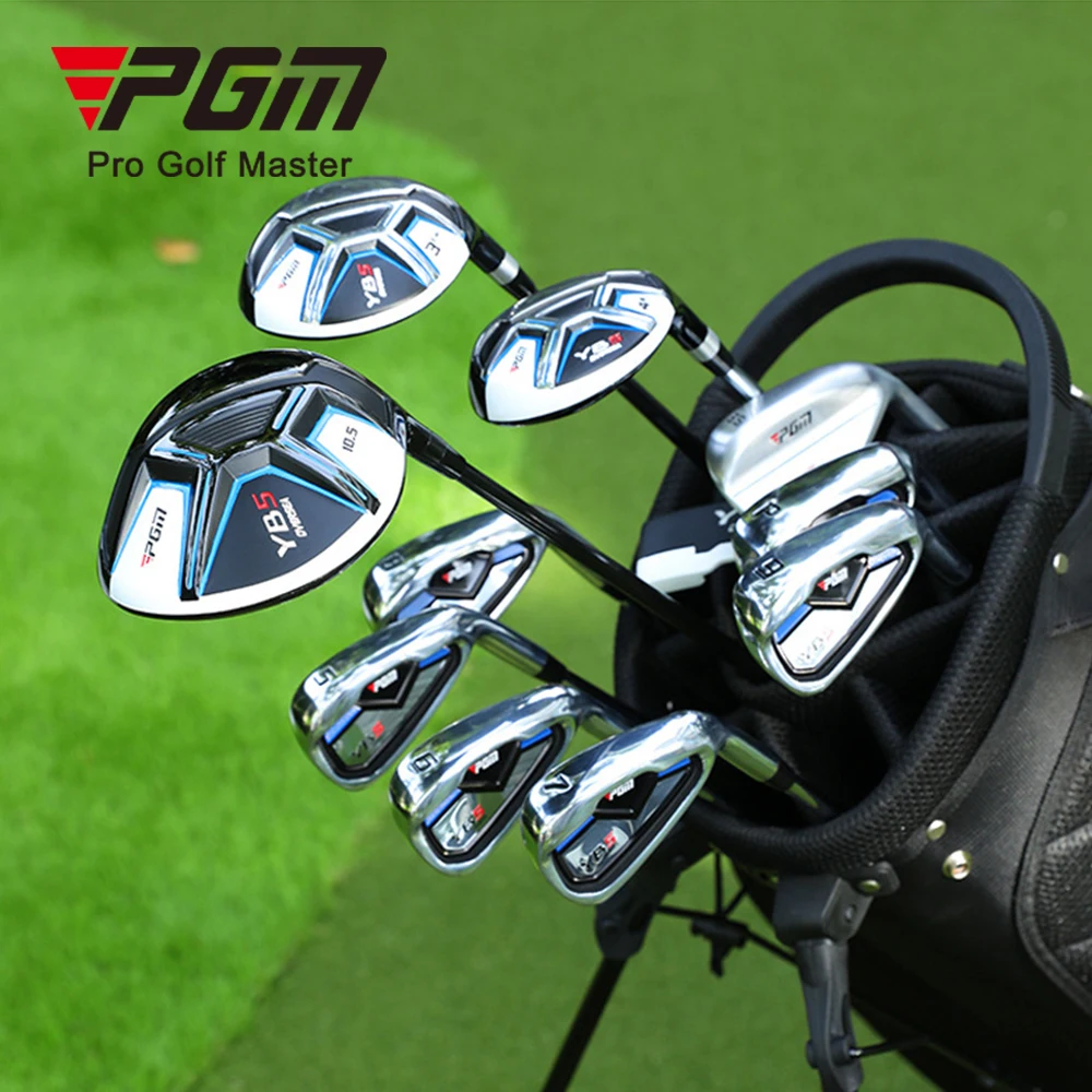 

PGM MTG073 Complete Golf Club Set for Men 11pcs Beginner Right Handed Clubs with Golf Bag