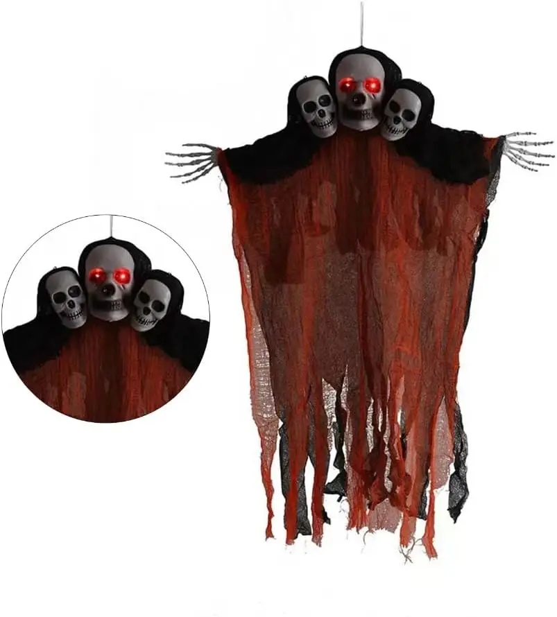 Profesjonalny, pływający duch, anatomicznie dokładny, realistyczny w dotyku, idealny jako rekwizyt na Halloween.