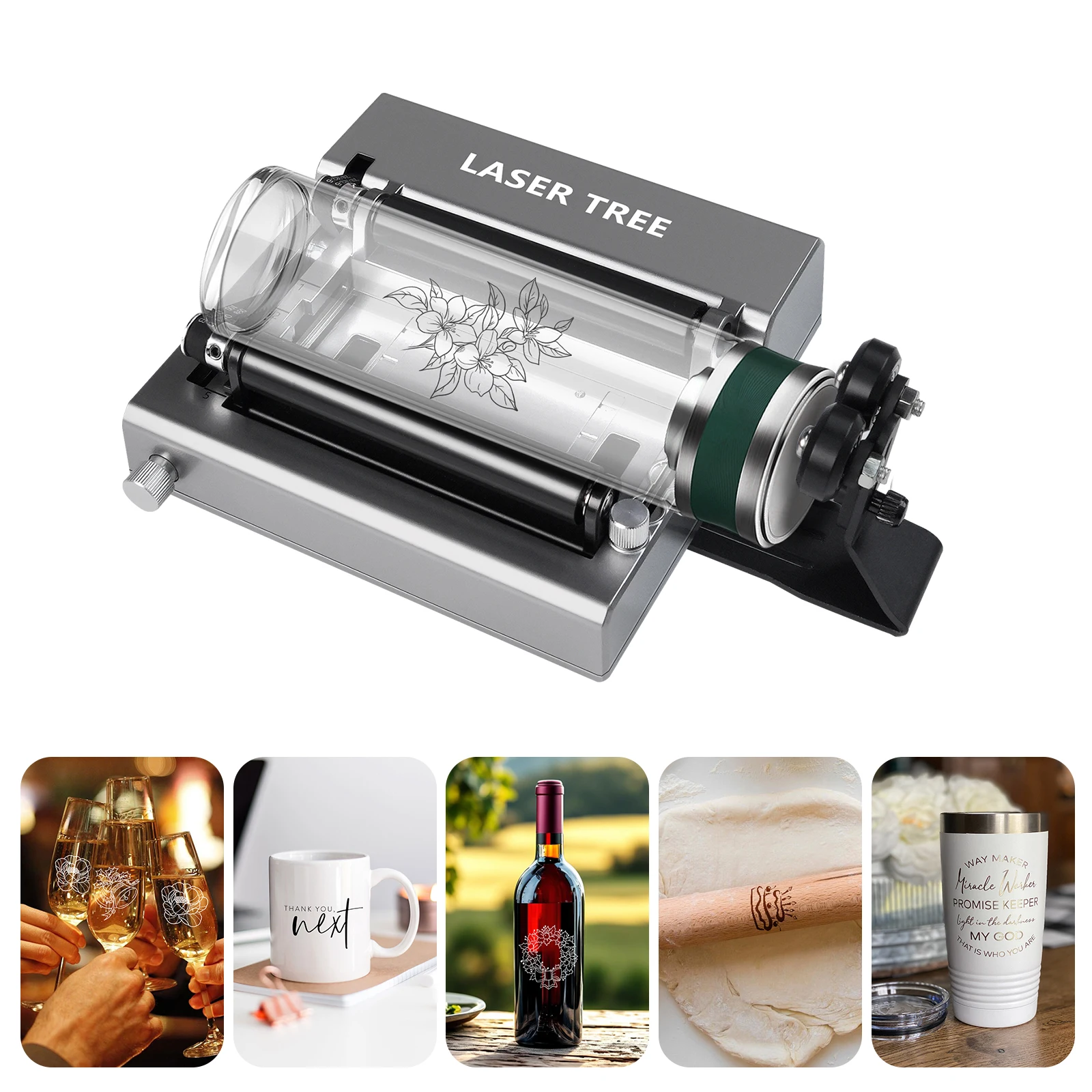 Laser Tree Laser Rotary Roller - Rotary Axis Laser Engraver 评论和价格