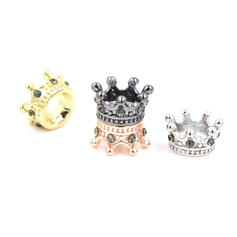 DIY Simulation Mini Metal Crown Model Toys Dolls Headwear Clothing Dollhouse Miniature Accessories Kids Pretend Play Toys