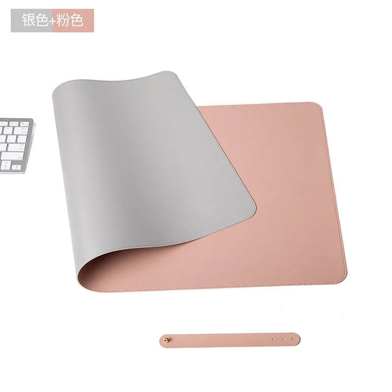 Double-Sided PU Mouse Pad, Tamanho Grande, Anti-Slip, Desk Mat, Computador Mousepad, Tapete de Teclado, Gamer Table Mat