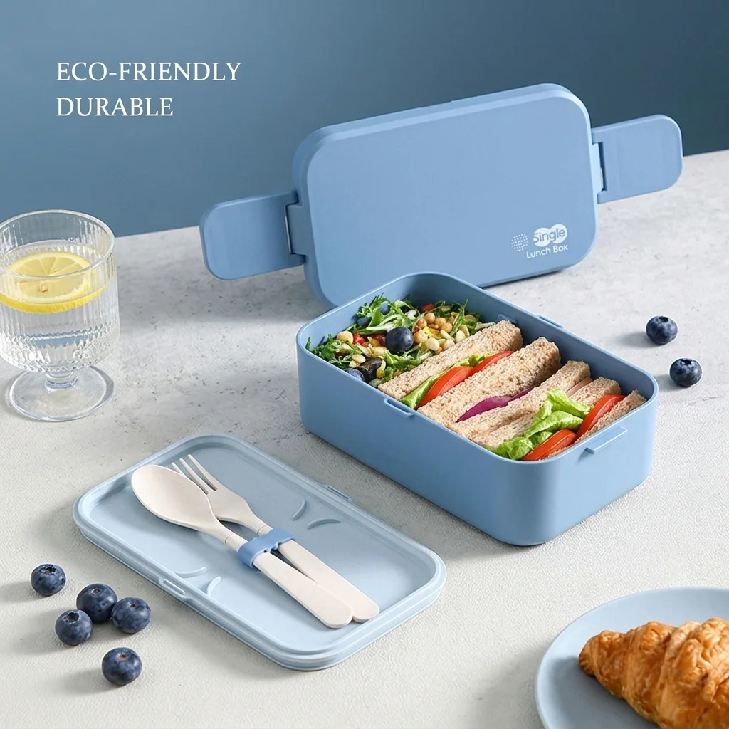Picknick-Lunchbox aus Bambusfa – Bento Box Two Tier Bewertung und Preis