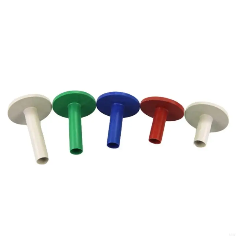 

K8GE 5Pcs Rubber Golfs Tees Elasticity Golfs Golfball Base Driving Mat Golfs Tees