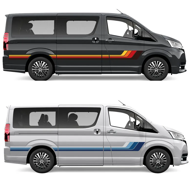 

Car Vinyl Stikers seattle body stripes modification customized renmark stripe stripe decal For TOYOTA GRANVIA 2018+