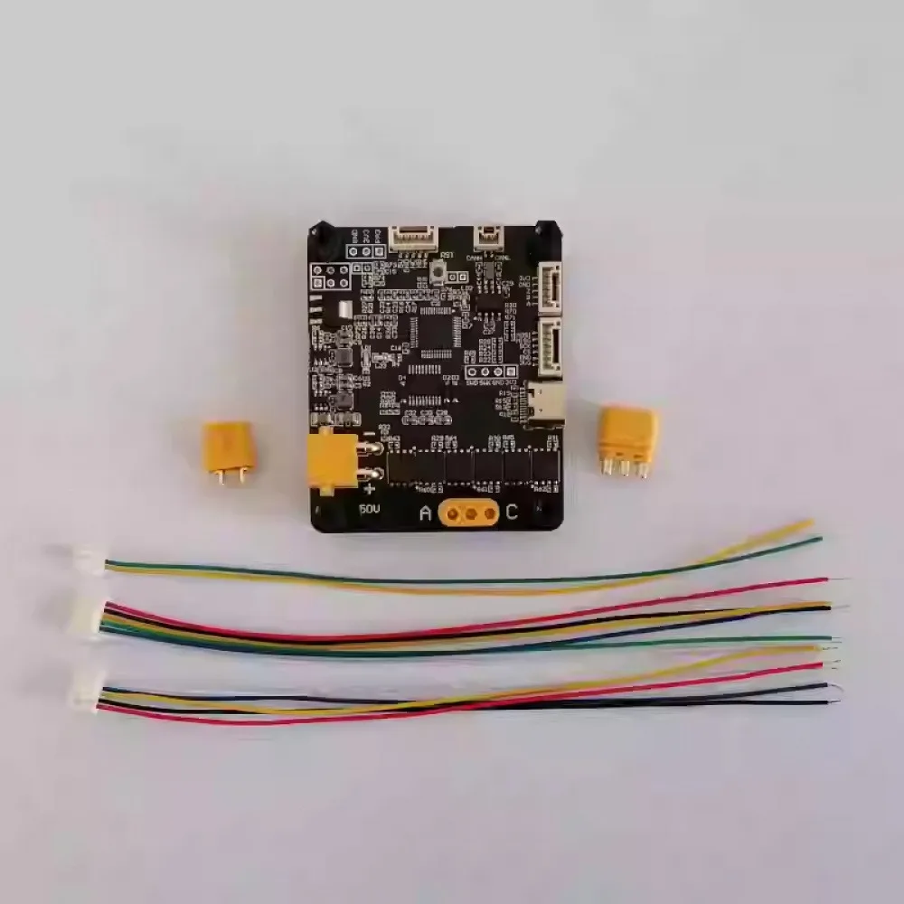 

DC Brushless Motor Driver DC7-36V 5A FOC Driver Board 150W Multi-function Motor Driver Module for Hall Motor/ABZ/PTZ Motor