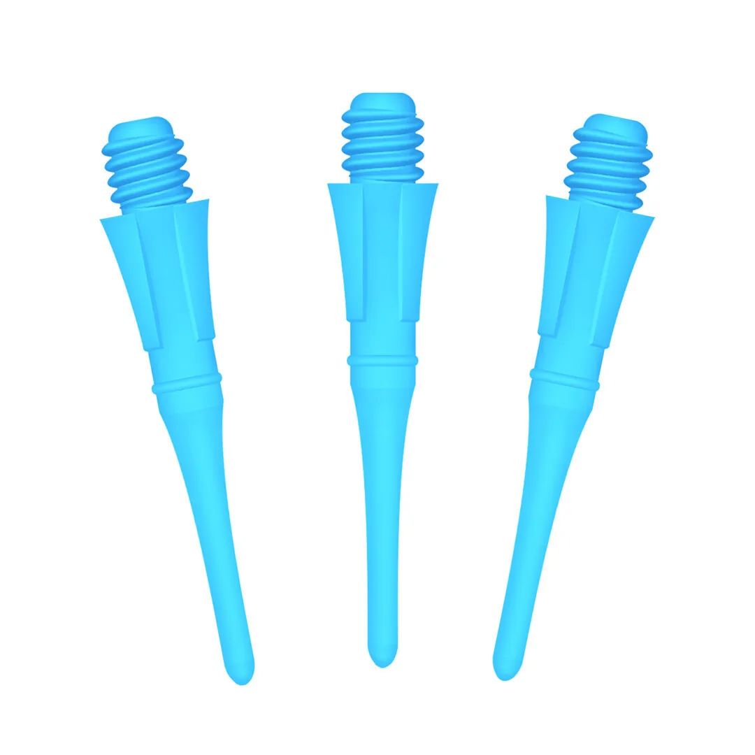 Fox Smiling 100PCS/Set Electronic Darts Tip 2BA Groove 25mm Soft Tip Dart With Case Package