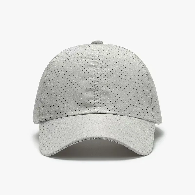 Outdoor-Sonnenhut für Herren, ideal für den Sommer, zum Angeln, als Baseballkappe oder Laufkappe, Originaldesign, dünne, schnelltrocknende und atmungsaktive Kappe. – Detail 6
