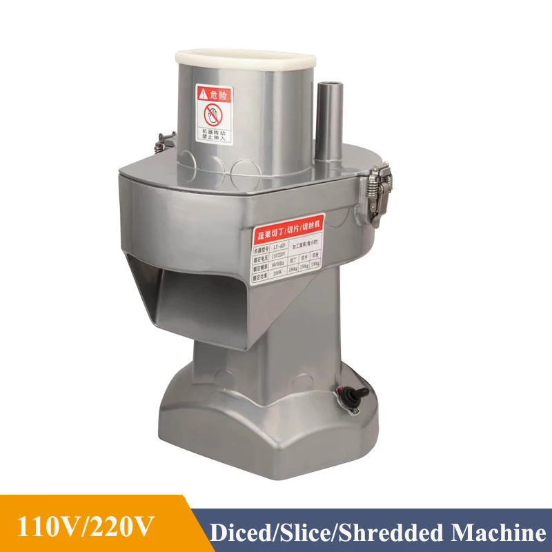 Electric Vegetable Fruit Cutting Machine Slicer Dicer