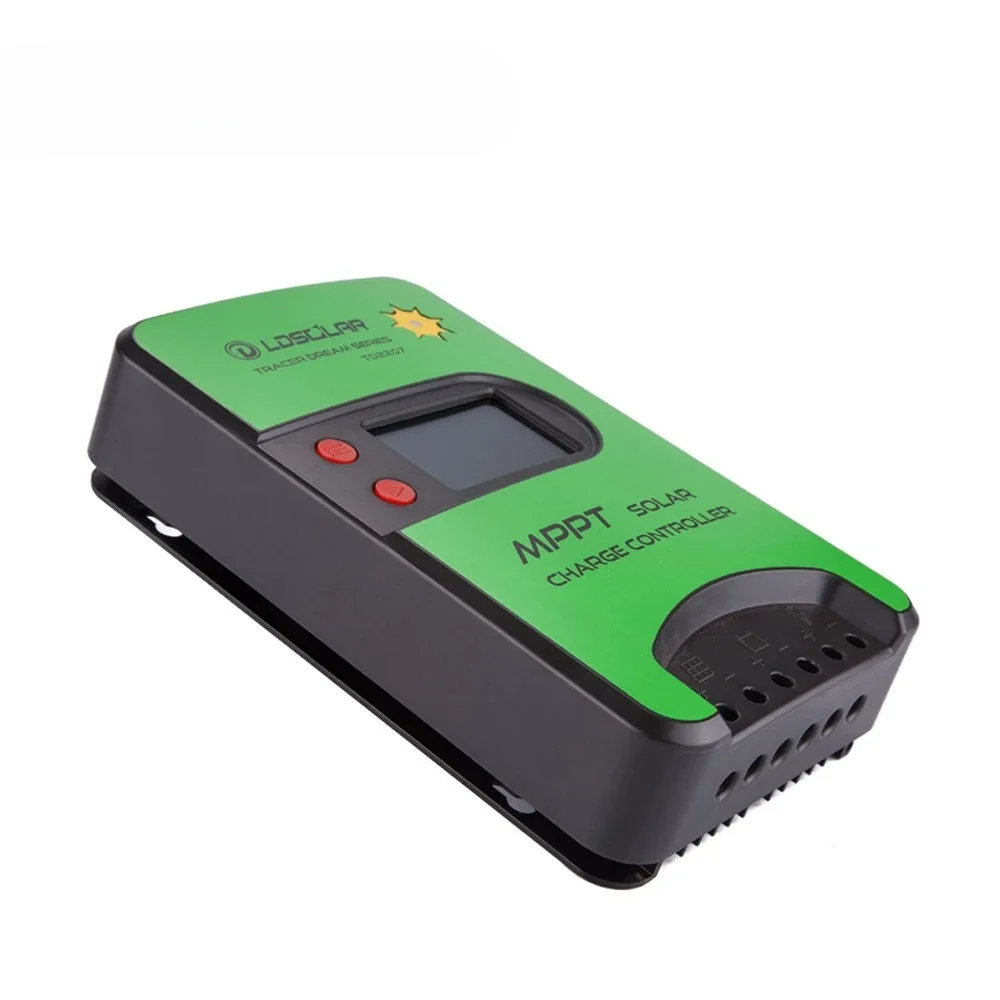 Customized 12V/24V Auto MPPT Solar Charge Controller with Blue Tooth/WIFI 15A/20A/30A/40A Charging Capacity LCD Screen