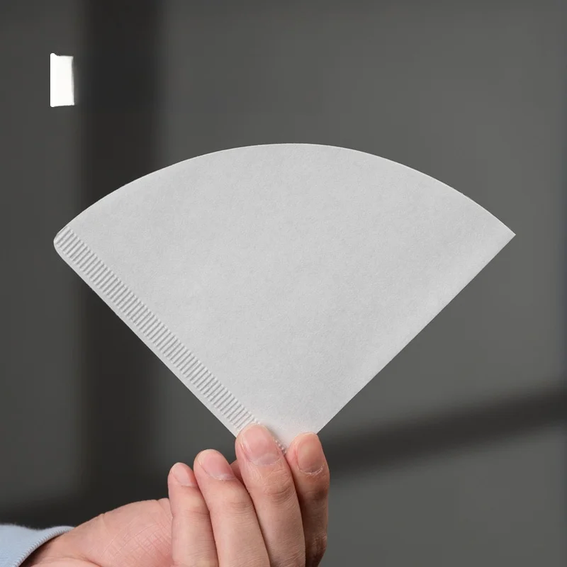 Conical Coffee Filter Paper Hand-Poured V60 Fan-aped Paper Filter Cup Cake Filter Paper Kitchen Dining Coffee Brewing Tools