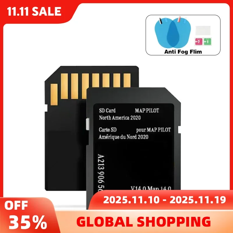 

A2139065607 V14 Full Version 2020 North America Maps for Mercedes AMG C-class CLA Car GPS Garmin Navigation SD Memory Card