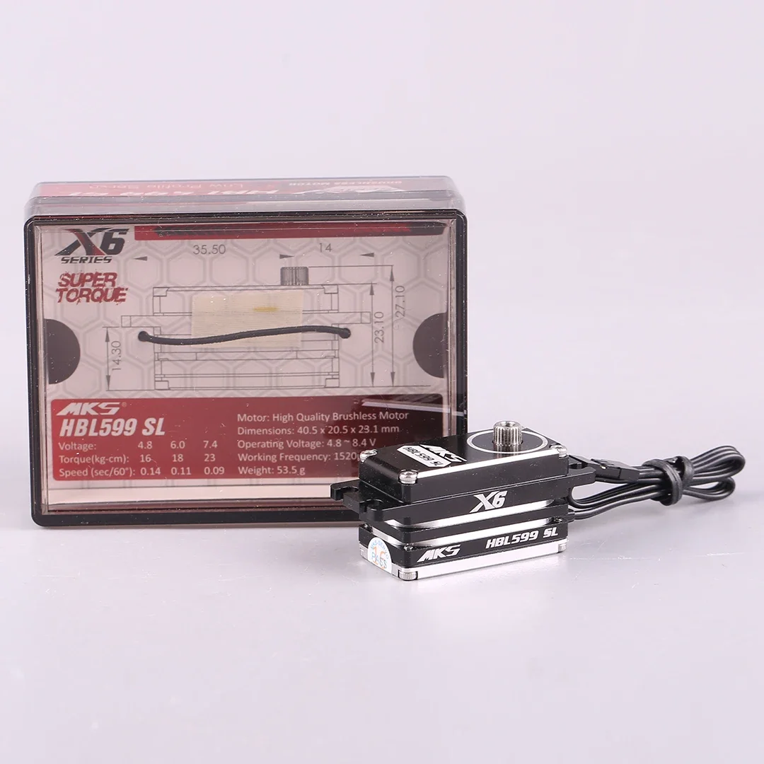AvaCoreMKS X6 HBL599SL Competition Aircraft Model Remote Control Digital Brushless Servo Machine Short Version