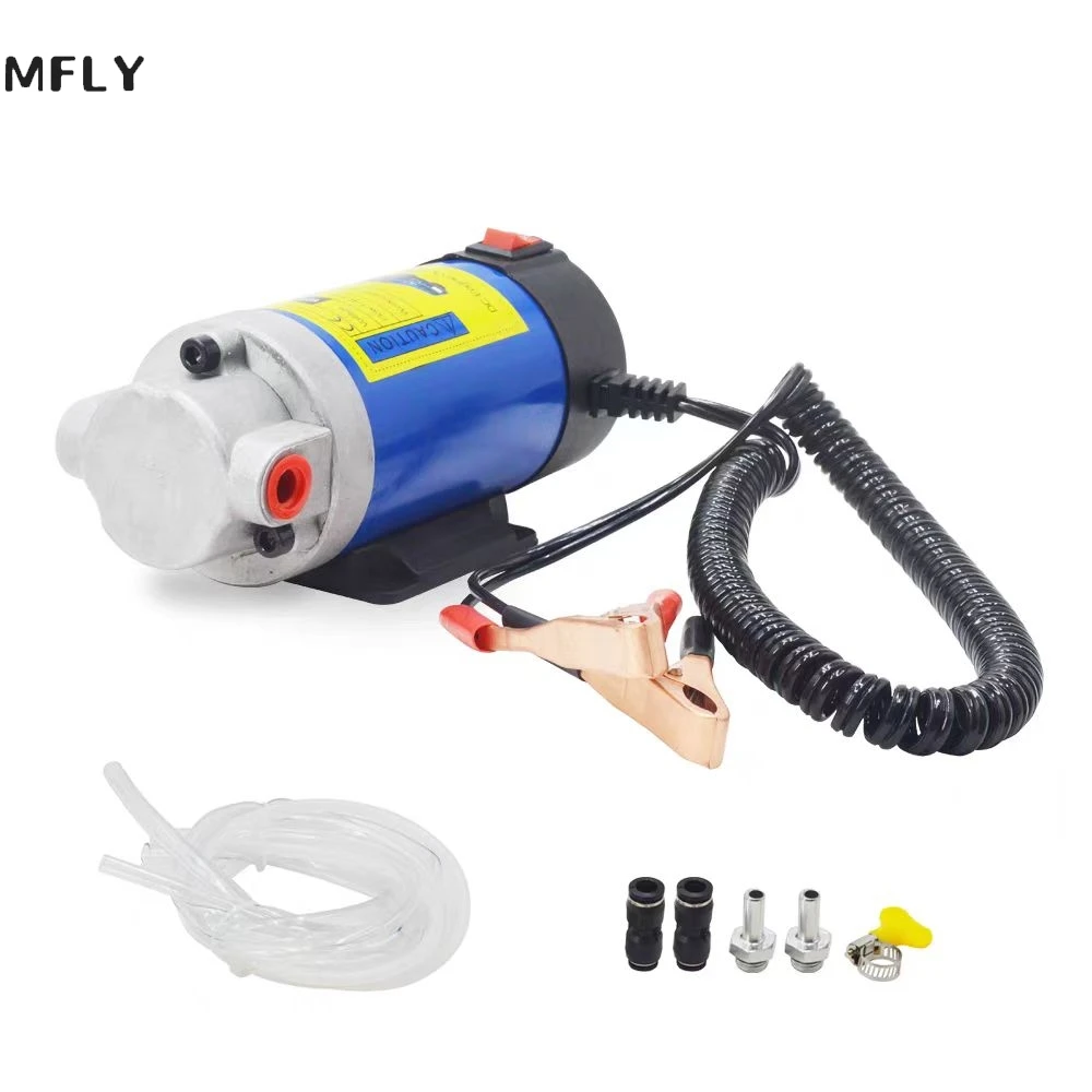 

Portable Oil Transfer Pump 1-4L/min 12V Extractor Fluid Suction Electric Change Fuel Pump Siphon Tool for Car Motorcycles Boats