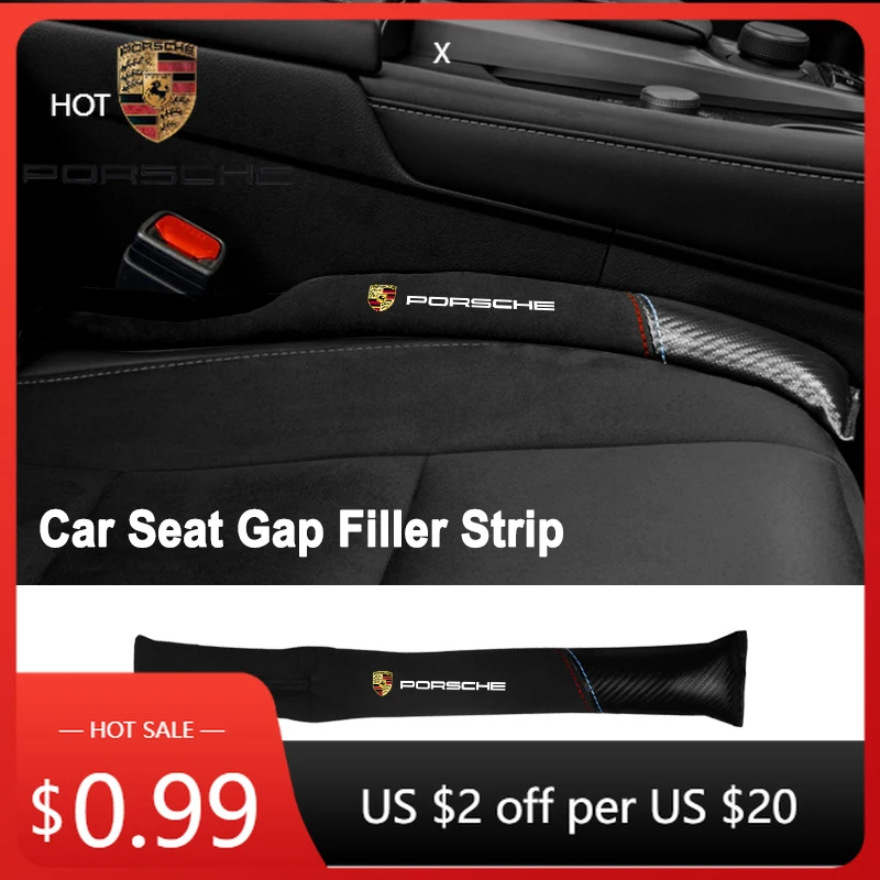 

Наклейка на автомобиль для Porsche Cayman, Cayenne, 911, Macan, заглушка для зазора между сиденьями, герметичная заполнительная прокладка для Porsche Cayenne, Panamera, Mac