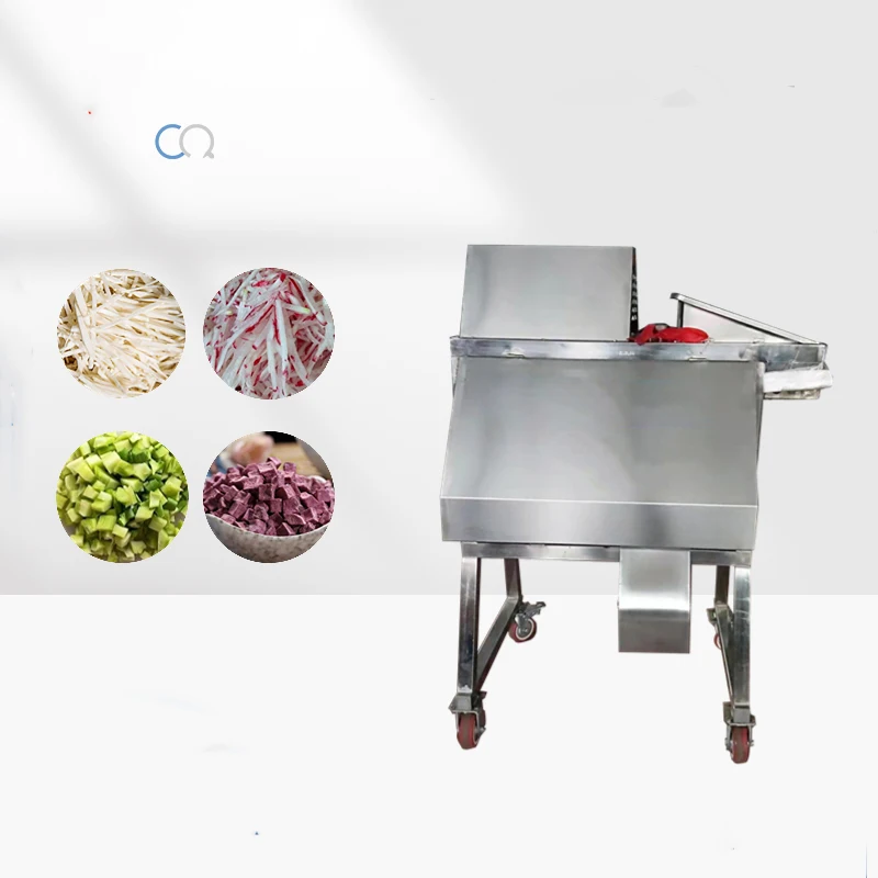 High Quality Electric Vegetable Slicer Cutter Shredding Machine for Dice Cucumber Vegetable Cutting Machine