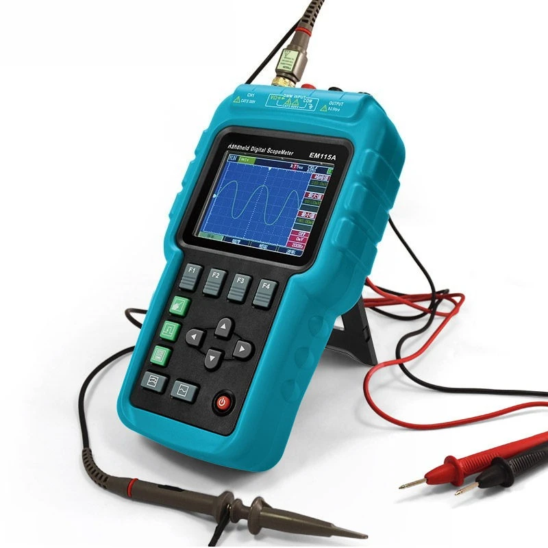 Portable Handheld Mini Digital Oscilloscope Multimeter High Precision Virtual DIY Kit Small 50M for Electronics Testing